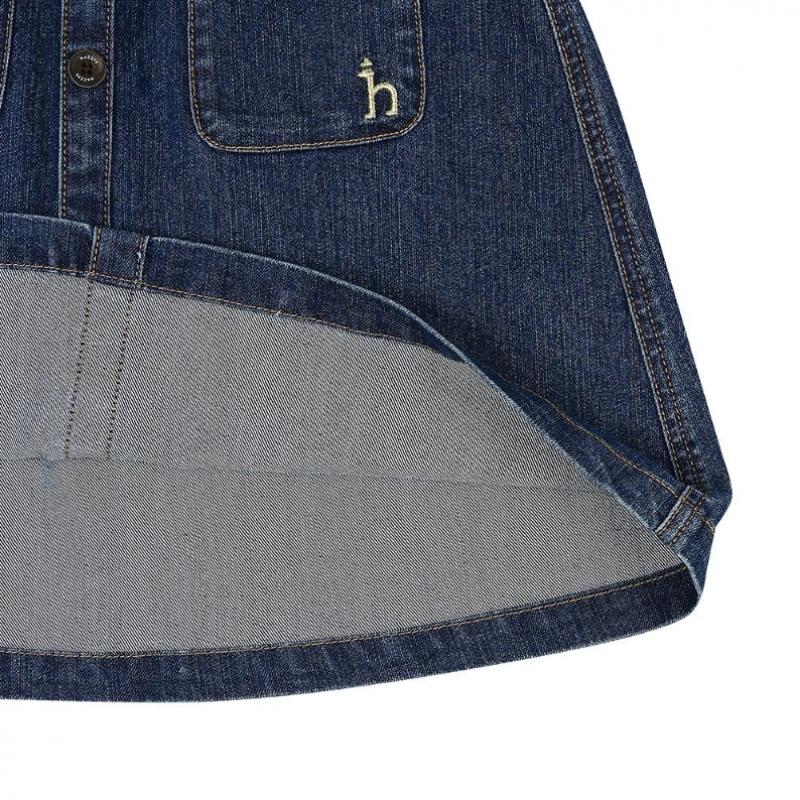 Hedge Kids Denim Skirt Huf12sa51m Bu