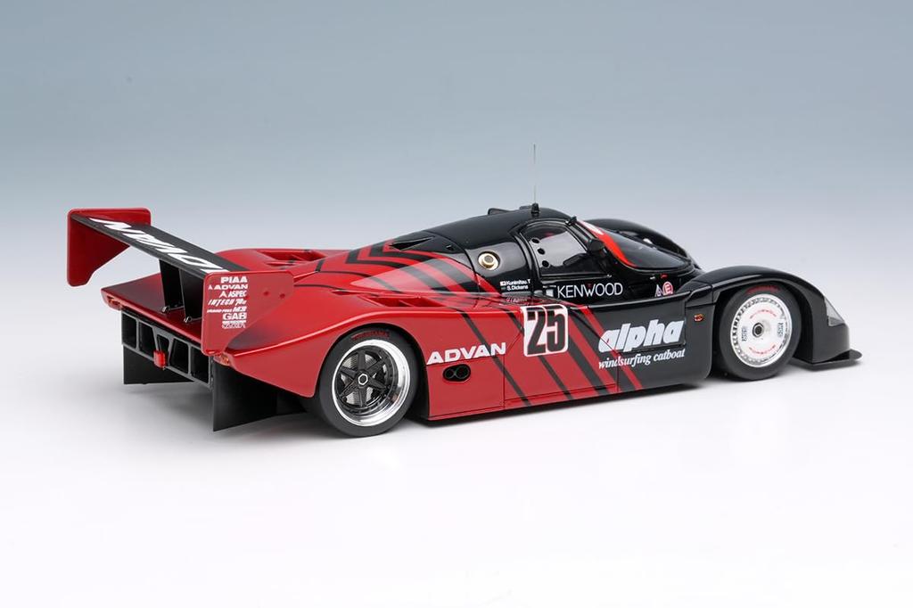 VISION Scale Porsche 962C ADVAN Alpha Nova JSPC Fuji 500 км 1989 25 6-е место Готовая модель VM321 Make-up 1/43 №