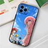 АНIME B-Bocchi The Rock-l Для IPhone 13,17,11,12,16,14,15,Plus,Pro Max Мягкий силиконовый черный чехол для телефона