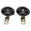 Waterproof Motorcycle Horns 12V 1.5A 105db Round Car Loud Speaker for Motorcycle Car UTV ATV Boat
