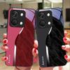 Водный узор для OnePlus Nord 3 5 6T 7 Pro 8 12 10T Reno8 Lite 5G 10R Nord N30 Чехол для телефона из закаленного стекла с твердой оболочкой Черный