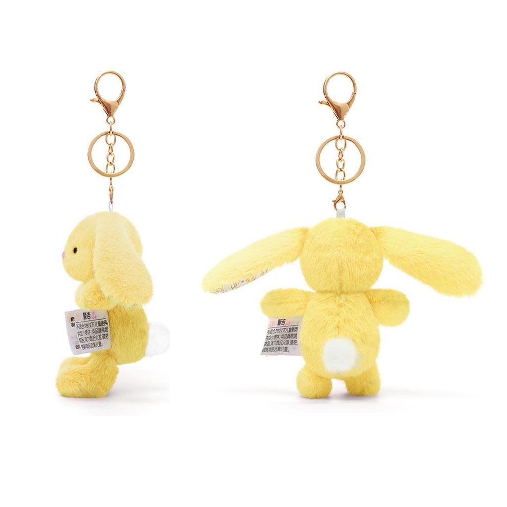 Плюшевая игрушка-брелок, супер мягкая и милая кукла-кролик, кукла-комфорт, подарок на день рождения для женщин