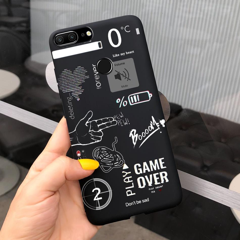 Милый мультяшный чехол для телефона Honor 9 Lite LLD-L21 Конфетный цвет Мягкий силиконовый задний чехол для Honor 9 STF-L09 Funda Honor9 9Lite