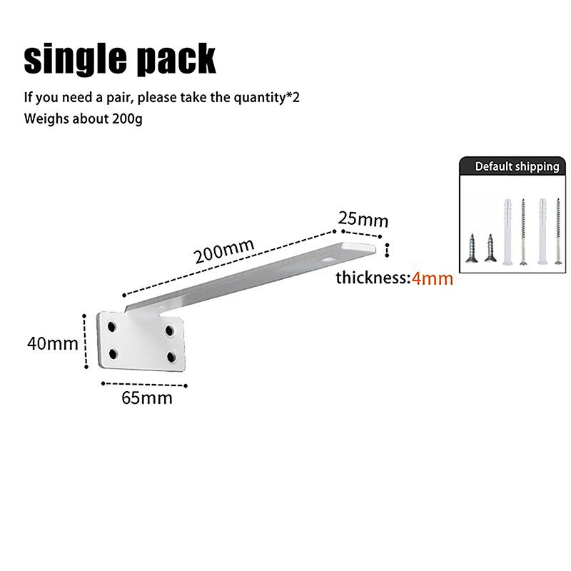 1 Комплект Сверхпрочные Чугунные Кронштейны для Полок Кронштейны для Подвесных Полок Толщиной 4 мм Невидимые L-образные Кронштейны для Поддержки Полок