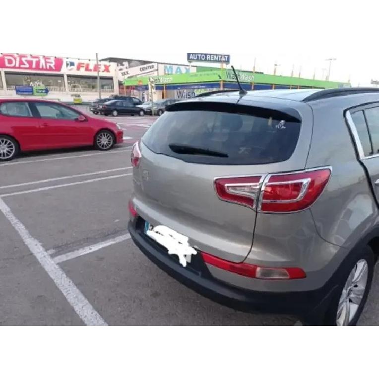 ABS Chrome Tail Light Cover Trim Kit For Kia Sportage 2010 2011 2012 2013 2014