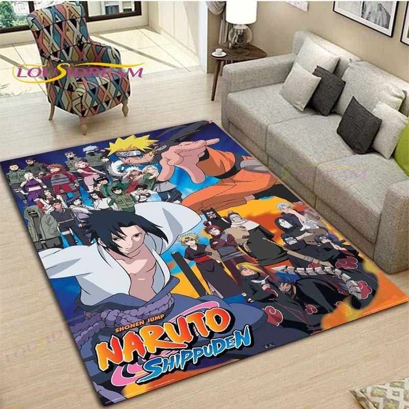 Ковер в стиле аниме «Наруто», детские ковры, коврики для гостиной, чайного стола, ковер для спальни, моющиеся напольные коврики, бытовой коврик, коврик с динозавром