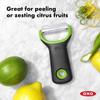 OXO Peeler Citrus Peeler Mini Stainless Steel Can Also Be Used As a Zester