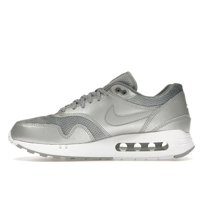 Nike Air Max 1 86 OG Big Bubble - Metallic Silver Men Sneakers Cool-Grey Light-Smoke-Grey White FV7477-002