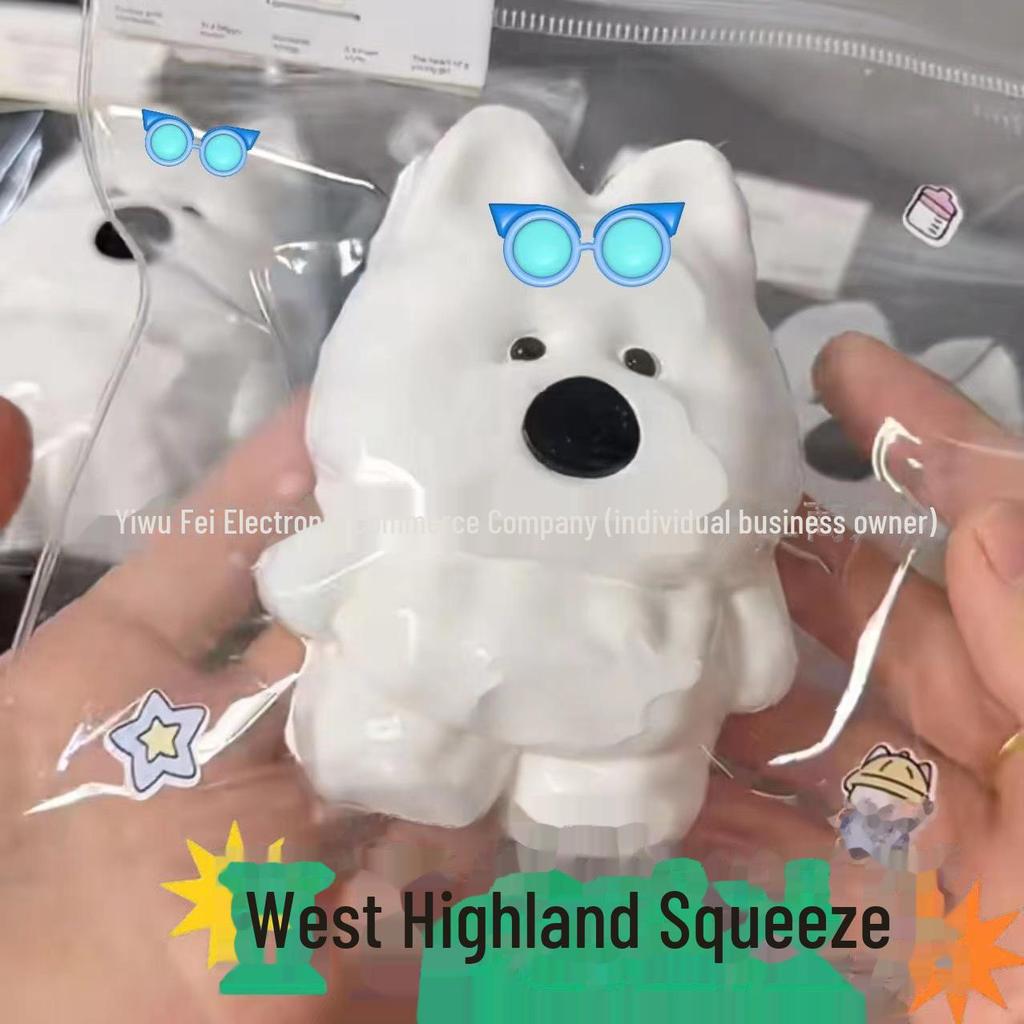 Медленный отскок плюшевой кошачьей лапы декомпрессионная игрушка симуляция