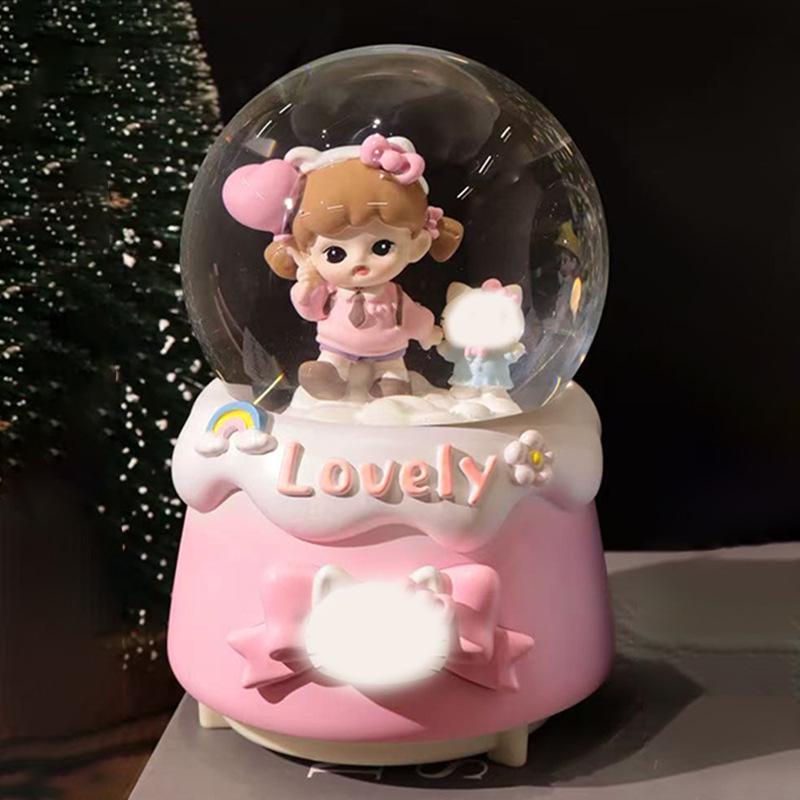 Астронавт Хрустальный шар Музыкальная шкатулка Украшение - Студент Снежный шар Подарок на день рождения