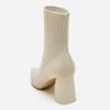 High Quality Socks Short Boots Women Solid Knitting Boots Stretch Sock Mid-calf  Party Square High Heels Sexy Ankle