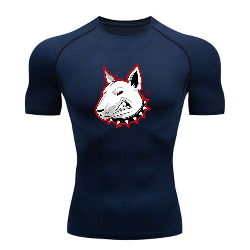 Men's Breathable Compression Fitness Sports T-Shirt, Aggress