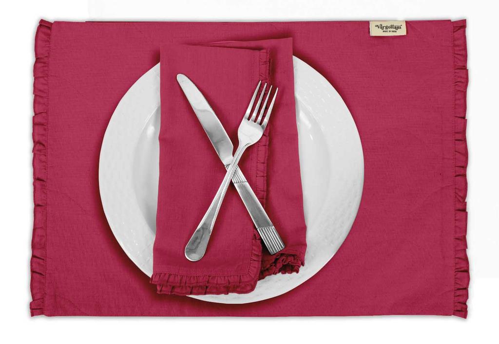 Vargottam Черный домашний декор, двусторонний декор стола, оборки, салфетки, двусторонний обеденный коврик-набор