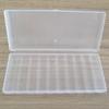 Battery Storage Box Clear Plastic Rigid Container Holder
