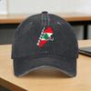 Ливан Карта Флаг Солнце Бейсболка Повседневная Женская Унисекс Стиранная Тракерская Кепка Дизайн Защита от Солнца На Открытом Воздухе Тренажерный Зал Бейсбольные Кепки Подарок