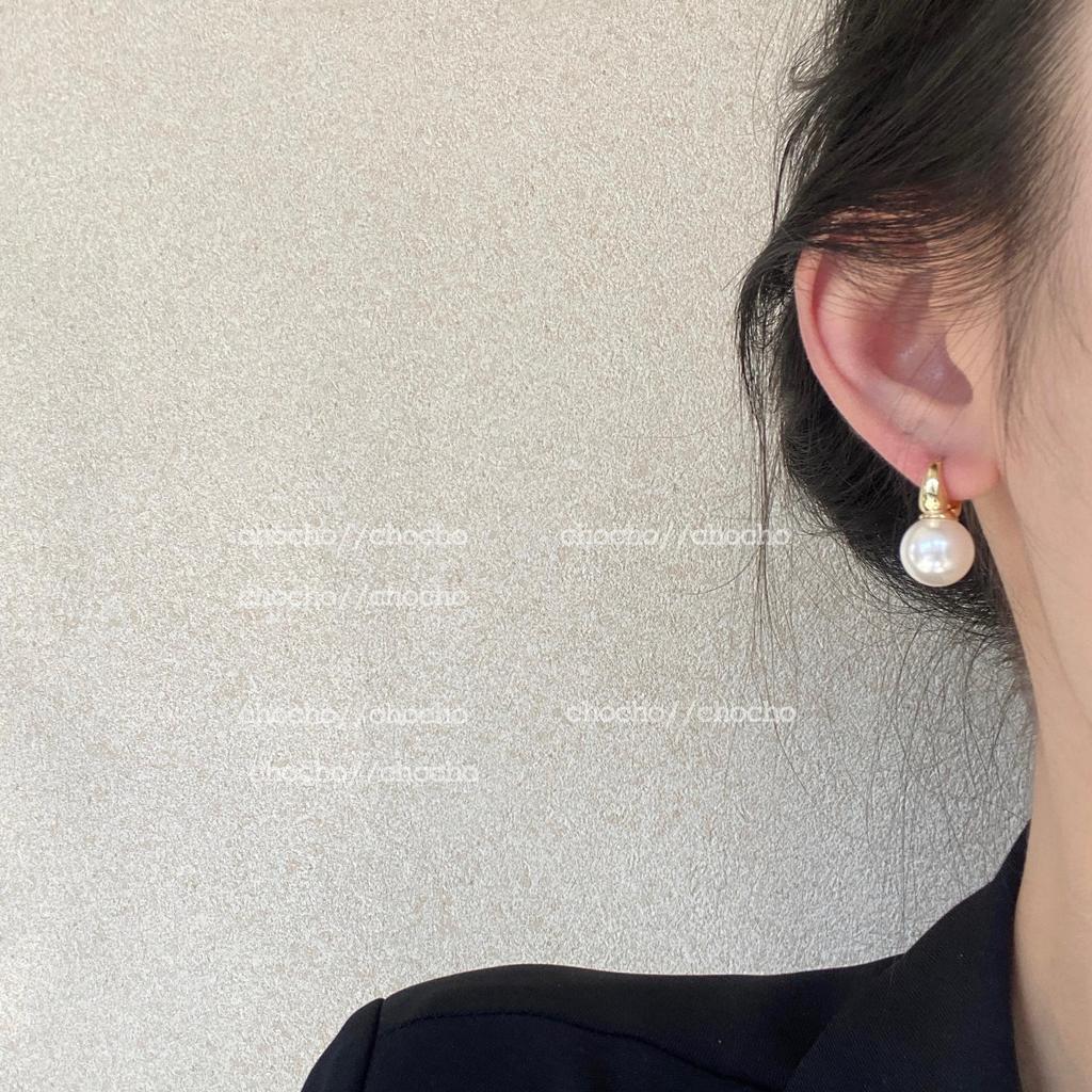 Серьги-крючки с жемчугом Shijia: Легкие роскошные женские ювелирные изделия из стерлингового серебра 925 пробы высшего качества