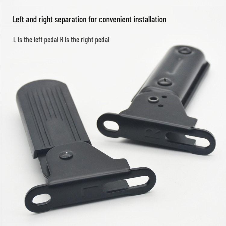 Electric Vehicle Foldable Front Footrest Yadea Little Elephant & Aima Harley U1 Accessories