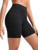 CRZ YOGA Biker Yoga Yoga Size M Women's Shorts, Leggings, Shorts, Quick-Drying, Breathable, High-Waisted Shorts, Butterluxe, 6-Inch/15cm Inseam,