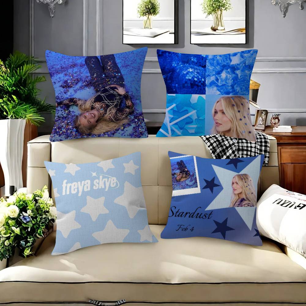 SINGER Freya Skye stardust Personalized picture text home decorative pillows Household Gifts xcm