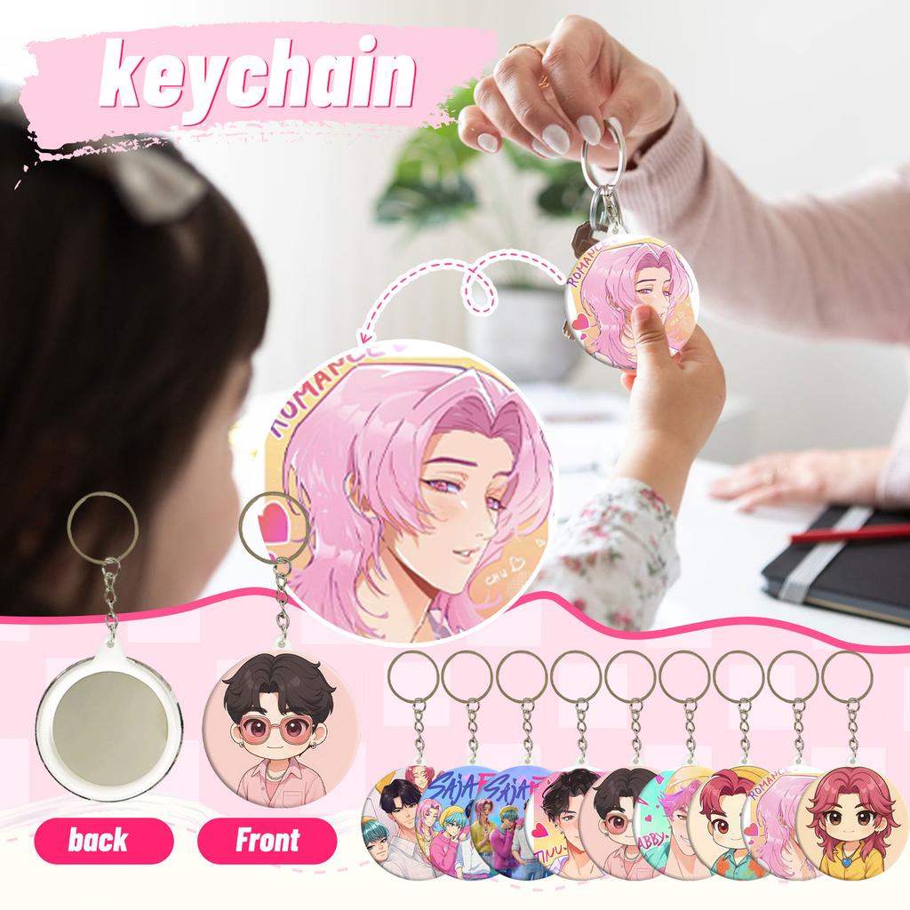 Кулон в стиле аниме для мальчиков, брелок-держатель, брелок для автомобиля, подвеска для сумки для мобильного телефона, милый кавайный