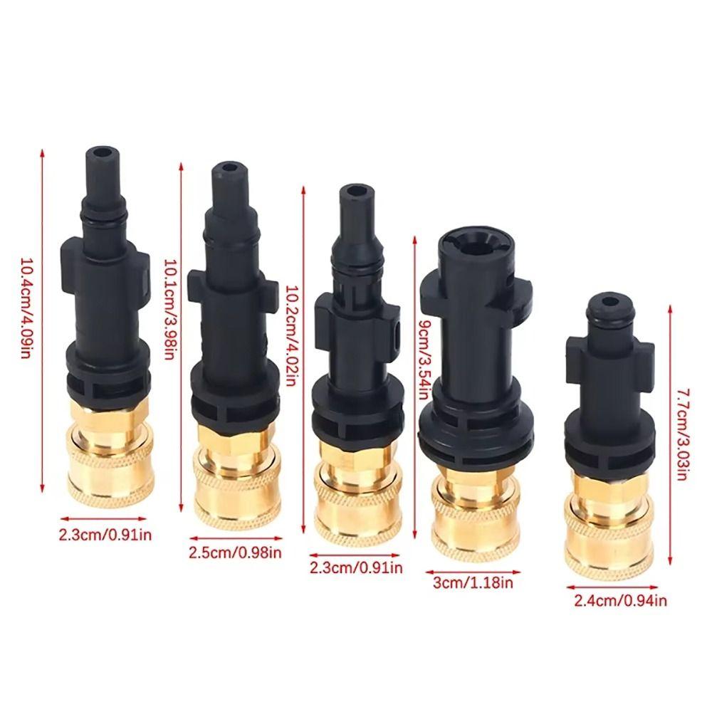 1 шт. 1/4" Водный разъем для горелки Быстросъемный аксессуар для мойки автомобиля для Karcher для LAVOR для Bosch
