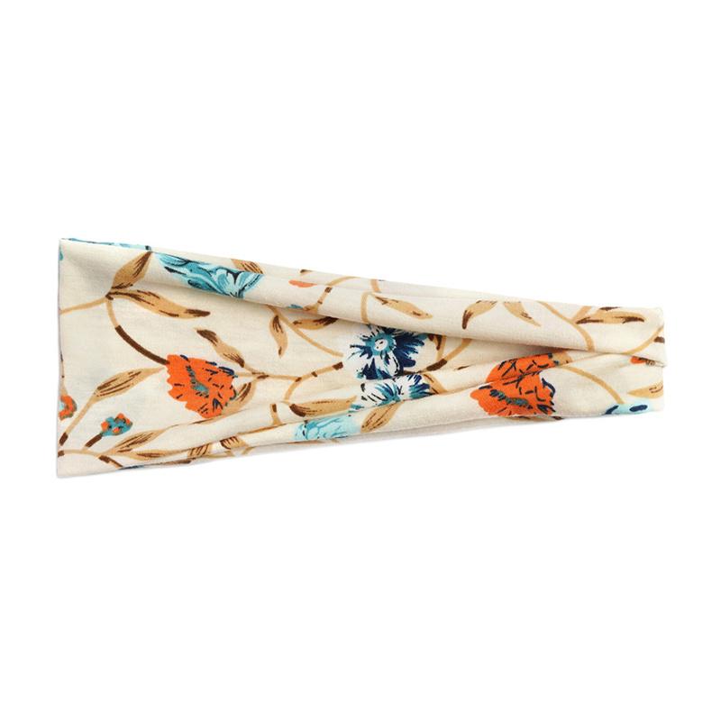 Boho Headbands for Women Fashion Headband Yoga Workout Head Bands Hair Accessories Non Slip Band Sport Headwrap Running Elastic Hairbands