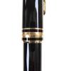 Отличная перьевая ручка MONTBLANC Meisterstück Classic Black золото 14К мужская Б/У