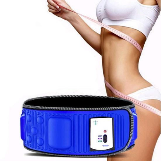 Fitness Belt No Side Effect Multifunctional Relax Mood Breathable Wear-resistant Slim Thighs Nylon Magnet Stone Fat Burning Belt Workout Use