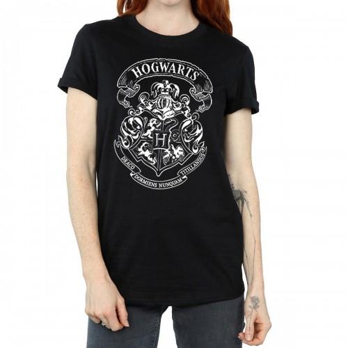 Harry Potter Womens/Ladies Hogwarts Crest Cotton Boyfriend T-Shirt