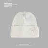 Pearl Bow Autumn and Winter Warm Woolen Hat for Women Korean Knitted Hat Showing Face Small Versatile Couple Pullover Cold Hat