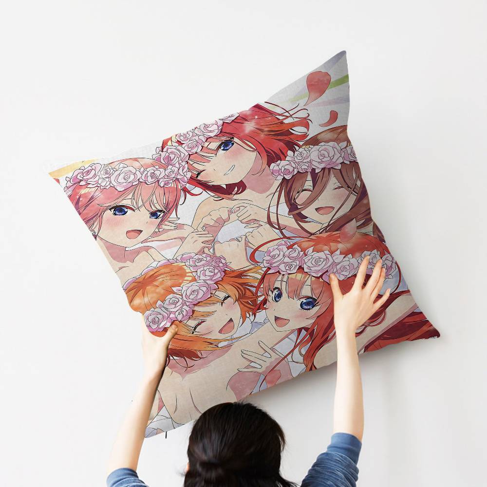 Аниме Пять невест Подушка Чехол для подушки Декоративная подушка Диван Домашний декор чехол чехлы для подушек