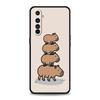 Милая Капибара Для Realme GT Neo 2 3 3T 5 Чехол Для Телефона Для Realme 12 11 5G 10 9 8 5G 7 6 GT5 GT3 GT2 Pro Plus C21 C11 C25 C35 Обложка