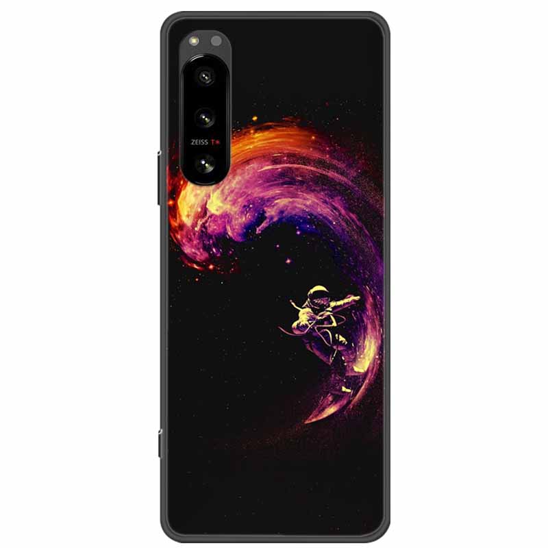 Чехол для Sony Xperia 5 / 5 II / 5 III, мягкий силиконовый TPU, ударопрочные чехлы для телефона Sony Xperia 5 III, 5II, 5III, Волки Львы