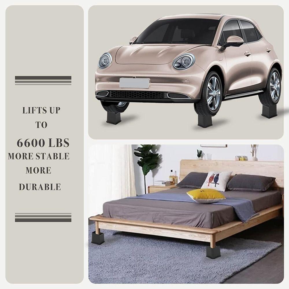 4 шт./комплект Прочные Увеличенные Подставки для Мебели Поддержка Кровати Подъемники Ножки Дивана Софы Стола Стула