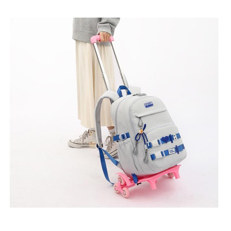 Школьная сумка, студенческий рюкзак на роликах, 6 колес (31*19*48 СМ)ЗРЫ5162