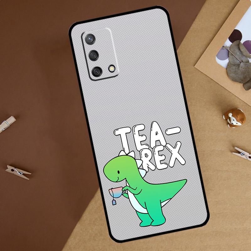 Милый Динозавр Тираннозавр Для Oppo A16 A76 A96 A40 A60 A80 A74 A94 A54 A18 A38 A58 A78 A98 A15 A57S A17 A77 Чехол для Телефона