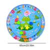 Summer Cooling Pet Water Bed Water Sensory Playmat with Fish Water Sensor Play Mat Tummy Time Water Play Mat for Bored Cats