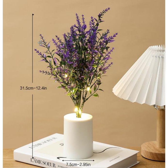 Светодиодный светильник в виде цветка тюльпана и розы – Романтический прикроватный ночник, Имитация букета для дома, спальни, свадьбы и декоративной экспозиции (Теплый белый)