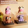 Животное, игрушка-щипок, открывающиеся глаза, медленный отскок, снятие стресса, кролик, сова, утка, корова, медведь, хлюпает, сжимает, непоседа, сенсорная игрушка, подарок для детей и взрослых