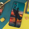 Surf Surfboard Case For Realme C67 C75 C61 C55 C53 C51 C21Y C25S 10 11 12 13 14 Pro Plus GT 6T 6 5 GT7 Pro