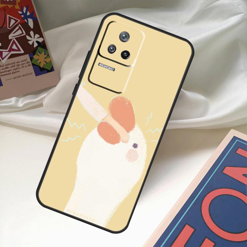 Мультяшный смешной гусь Чехол для Xiaomi 14 13 Ultra 12 Lite 11T 12T 13T Pro POCO M6 X3 X5 X6 Pro F3 F5 M5s Обложка