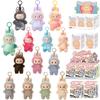 Высококачественная игрушка Labubu Monster Box Сердце Макарон Серия Сиденье ПВХ Подвеска Кукла Модель Монстр Реплика Брелок Детские Плюшевые Игрушки Подарки на День Рождения