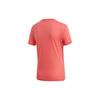 Adidas Спортивная футболка с коротким рукавом и логотипом, женские топы Prism-Pink DY7733