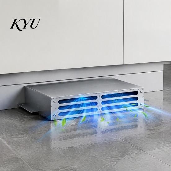 Air Vent Deflector Floor Extender for Under-Furniture, 11.9 to 23 Inches Adjustable Aluminum Heating Cooling Diverter Deflector, Heavy Duty