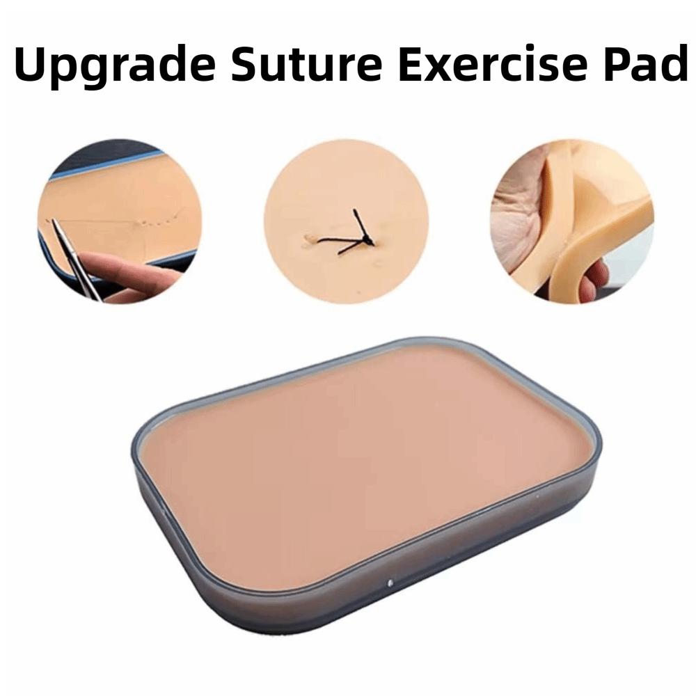 Teaching Model Upgrade Suture Exercise Pad Reusable Human Traumatic Skin Model  for Practice