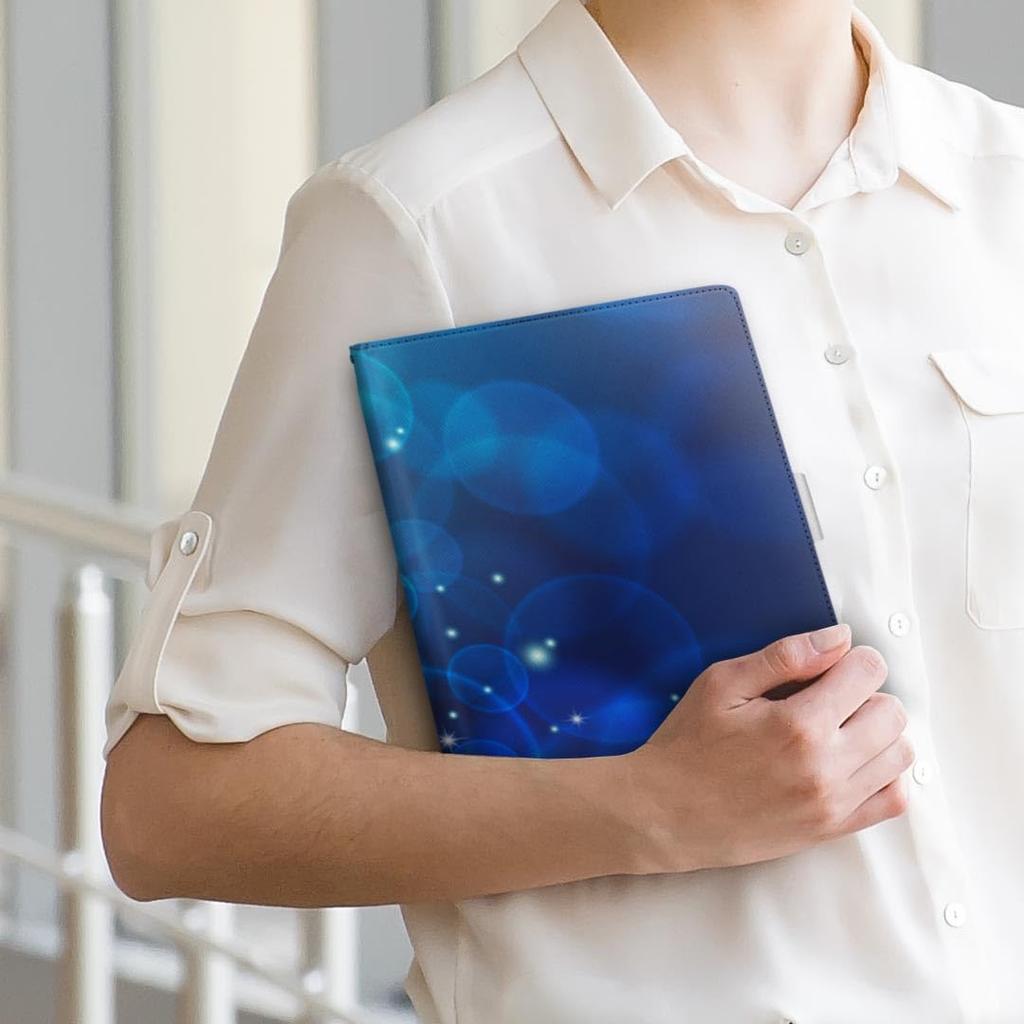 Igcase Fire HD 8 Released In Exclusive Notebook Direct Pasting Blue 000965 (8th Generation, 2018) Case, Type, Cover, Type, Pattern,