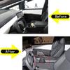 Silicone Car Center Water Cup Holder Pad Storage For Tesla Cybertruck 2024-2025