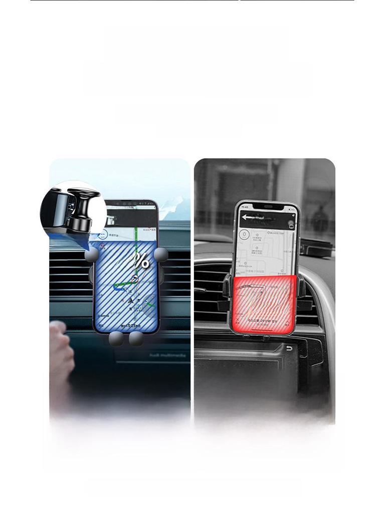Douyin Car Gravity Telescopic Phone Holder for Air Vent Navigation