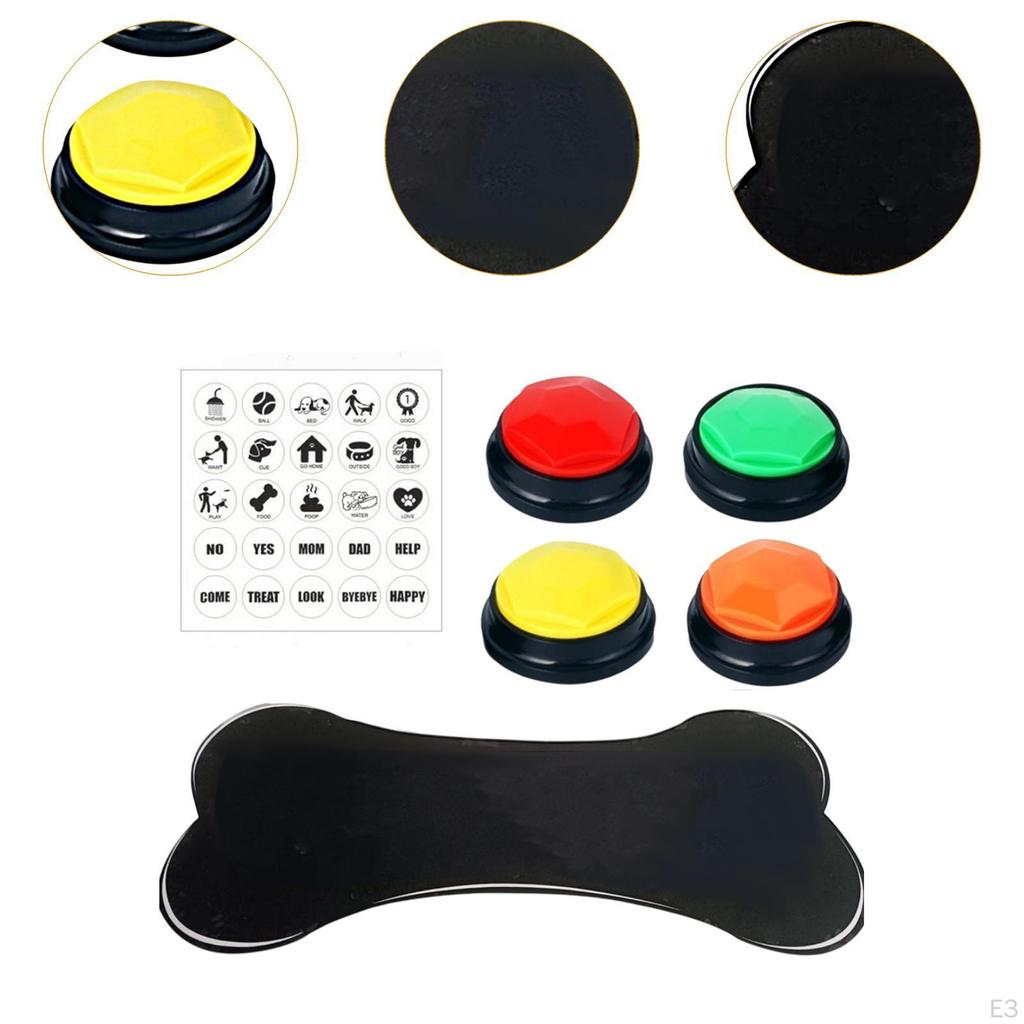 4 шт. 30S Answer Buzzers Собака интерактивная игрушка для щенка котенка забавные подарки