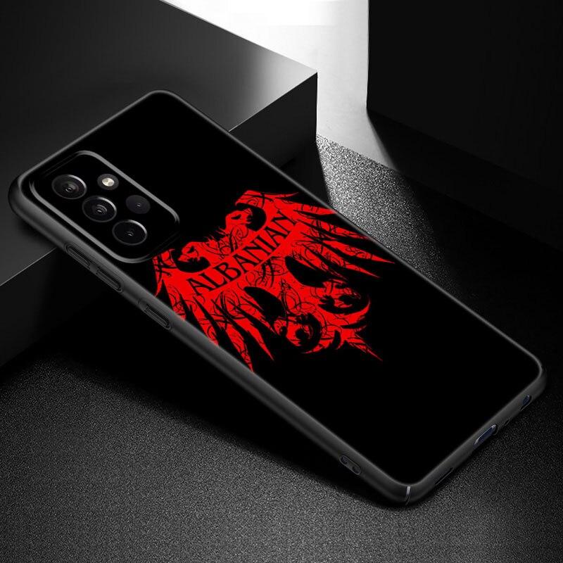 Чехол для телефона с символом флага Албании для Samsung Galaxy A21 A30 A50 A52 S A13 A22 A32 A33 A53 A73 5G A11 A12 A31 A51 A70 A71 A72